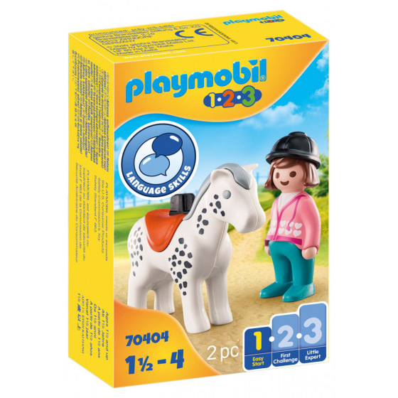 Playmobil 70404 Jezdkyně s koněm