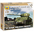 Zvezda Wargames (WWII) Panzer 6263 - Sherman M-4 (1:100)