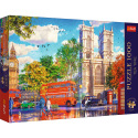 Trefl Puzzle Premium Plus - Teatime: Blick auf London 1000 Teile 68,3x48cm in Schachtel 40x27x6cm