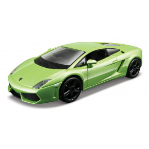 Bburago - Auta HOBBY, Lamborghini Gallardo LP560-4, metal zelená, 1:32
