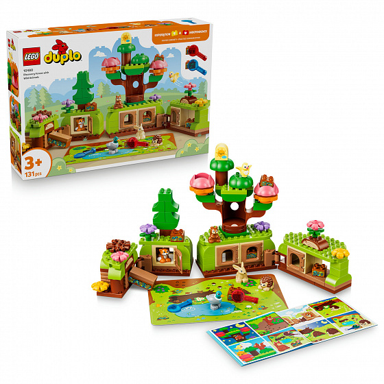 LEGO Duplo 10480 Les plný objavov a divokých zvieratiek