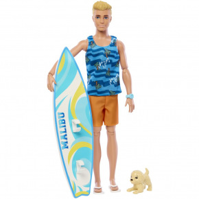 Mattel Barbie KEN surfer z akcesoriami