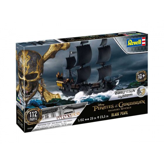 Revell EasyClick loď 05499 - Black Pearl (1:150)