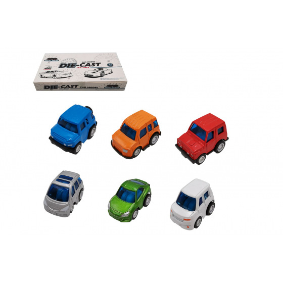 Teddies Auto Mini Metall/Kunststoff 5cm mit Rückzug, verschiedene Modelle