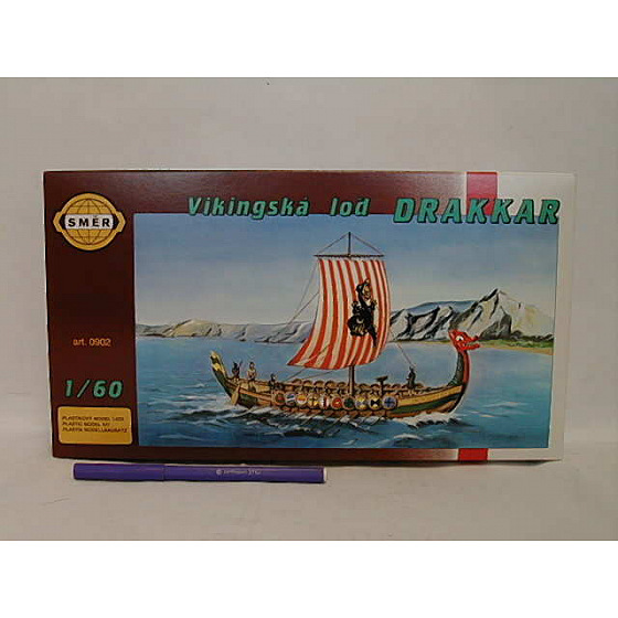 Směr Vikingská loď Drakkar 1:60