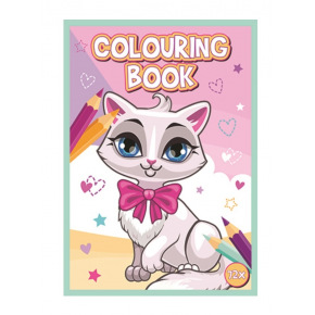 Rappa Kniha omalovánek 72 stran A4 Kočky a Psi