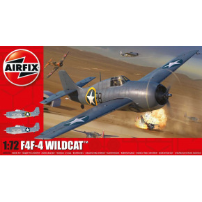 Airfix Classic Kit letadlo A02070A - Grumman F4F-4 Wildcat (1:72)