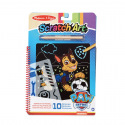 Lowlands Škrabací obrázky/blok Chase Paw Patrol/Tlapková patrola 10 listů 19x28cm