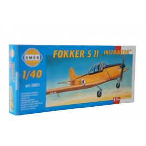 Směr plastové modely FOKKER S 11 "Instruktor" 1:40