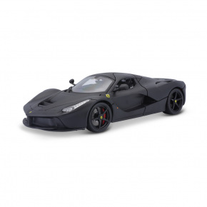 Bburago - SIGNATURE SERIES, Ferrari LaFerrari, matná černá, 1:18