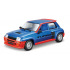 Bburago - Auta HOBBY, Renault 5 Turbo, modrá metalíza-červená, 1:24