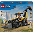 City 60480 Żółta ładowarka z koparką