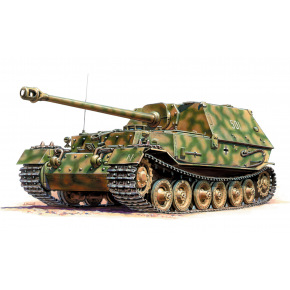 Zvezda Wargames (WWII) tank 6195 - Niemiecki niszczyciel czołgów FERDINAND (1:100)