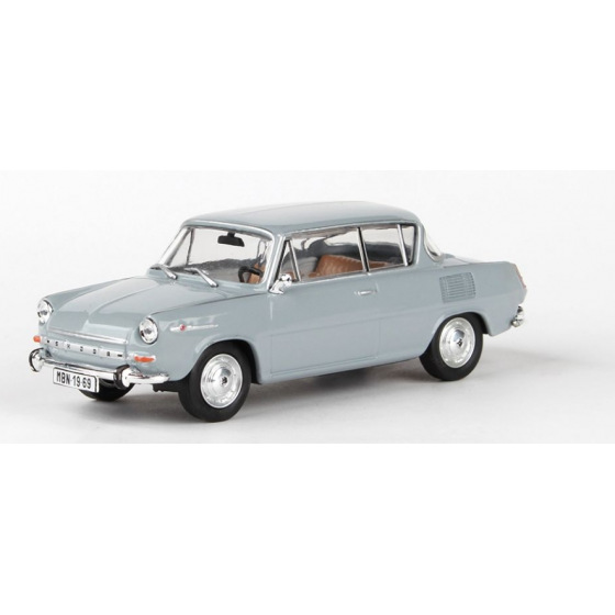 ABREX Škoda 1100MBX (1969) 1:43 - Šedá Námořní