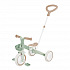 GLOBBER Dreirad Globber 3-in-1 mit Schubstange, Pistazie