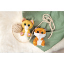 NICI Glubschis pluszowy kot tabby Tabbrey 15cm, ZIELONY