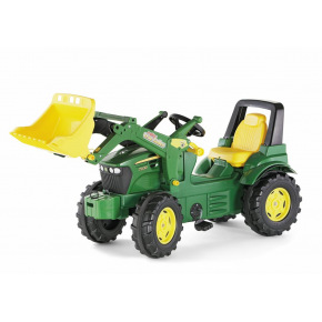 rollytoys Šlapací traktor John Deere s předním nakladačem