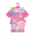 Zapf BABY born Set mit rosa Fell, 43 cm