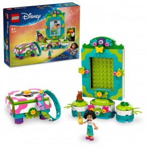 LEGO Disney 43239 Ramka na zdjęcia i szkatułka na biżuterię Mirabelli