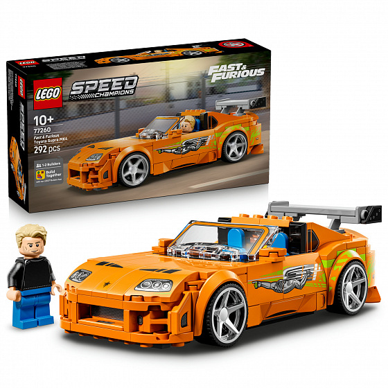 Speed Champions 77260 Fast & Furious Toyota Supra MK4