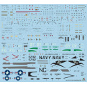 Italeri Model Kit letadlo 1373 - F-4 C/D/J PHANTOM II ACES USAF-US Navy Vietnam ACES (1:72)