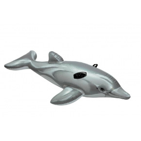 Teddies Intex Dolphin dmuchane z rączkami 175x66cm w pudełku