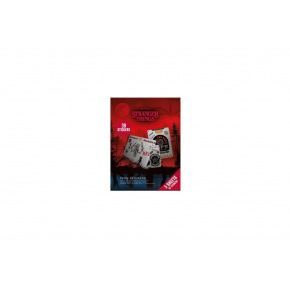 Samolepky technické 39ks Stranger Things 4 v papírové obálce 17,5x35cm  20ks v boxu