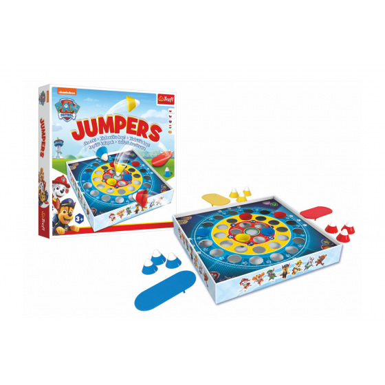 Trefl Kloboučku hop! Paw Patrol/Tlapková Patrola společenská hra v krabici 26x26x4cm