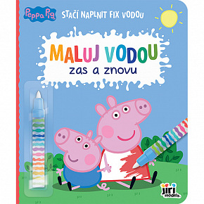 Jiri Models Omalovánka Maluj vodou zas a znovu Prasátko Peppa
