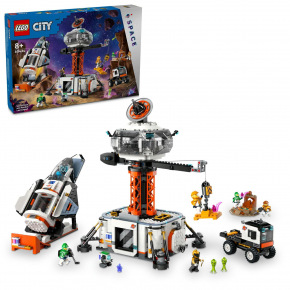 LEGO City 60434 Vesmírna základňa a odpaľovacia rampa pre rakety