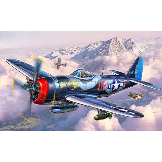 Revell Plastic ModelKit letadlo 03984 - P-47 M Thunderbolt (1:72)