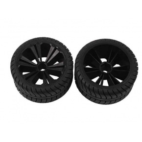 REVELL - REVELLUTIONS (47218) - Set 2x Rear Wheel for Muscle Car, black