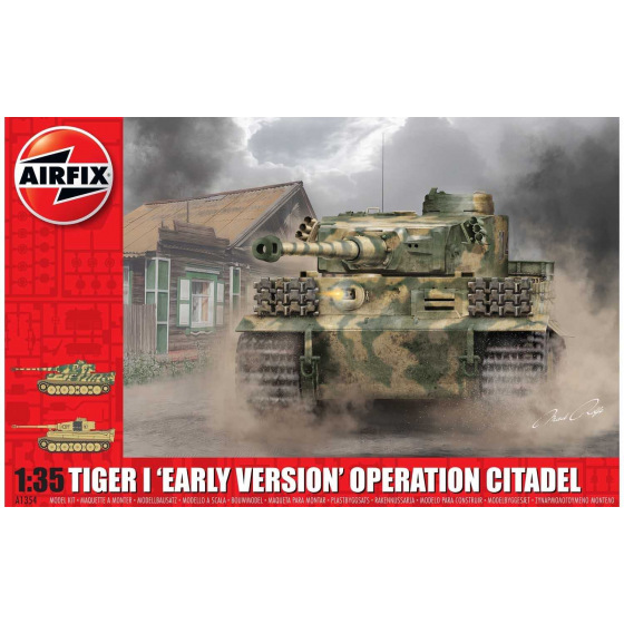 Airfix Classic Kit Panzer A1354 - Tiger-1 "Frühe Version - Operation Zitadelle" (1:35)