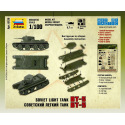 Zvezda Wargames (WWII) tank 6129 - Soviet Tank BT-5 (1:100)