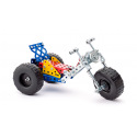 MERKUR - Stavebnice MERKUR - Baukasten Merkur 1.1 Fahrzeugbausatz, 240 Teile, 10 Modelle