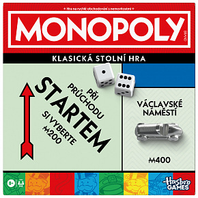 HASBRO - gaming HASBRO - MONOPOLY Classic CZ verze