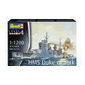 Revell Plastic ModelKit loď 05182 - HMS Duke of York (1:1200)