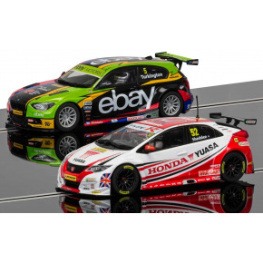 Scalextric Limited Edition SCALEXTRIC C3694A - British Touring Car Champions 2014 & 2015 (1:32)