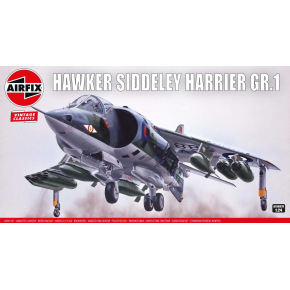 Airfix Classic Kit VINTAGE Samolot A18001V - Hawker Siddeley Harrier GR.1 (1:24)