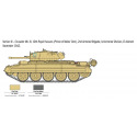 Italeri Model Kit military 6592 - Crusader Mk. II & British Tank Crew (1:35)
