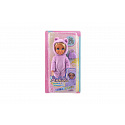 Teddies Puppe Ankiki im Overall mit Handtasche 14cm im Blister