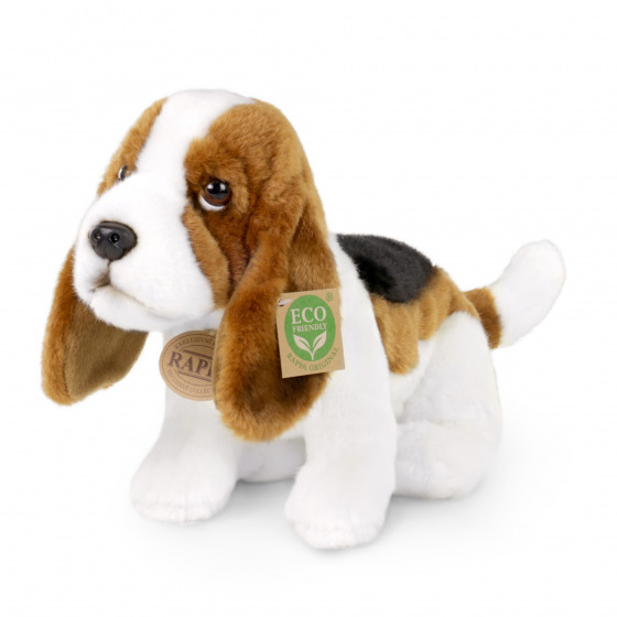 Rappa Plüsch-Basset 27 cm UMWELTFREUNDLICH