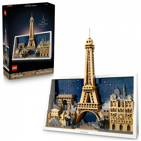LEGO Architecture 21064 Paříž – město lásky