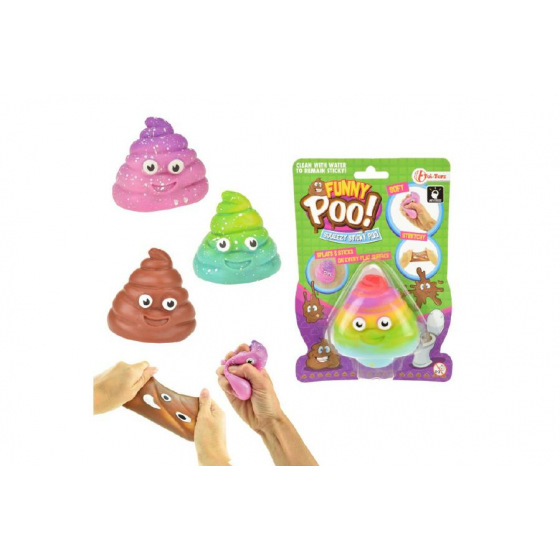 Teddies Sliz mačkací antistresový 7cm asst 4 druhy