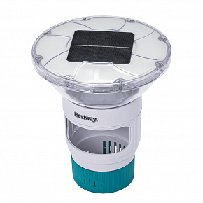 Bestway Dozownik chemii basenowej SolarGlow z solarnym światłem LED Bestway Dozownik chemii basenowej SolarGlow z solarnym światłem LED