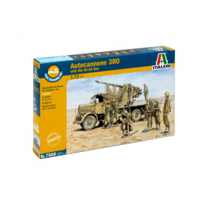 Italeri Fast Assembly military 7508 - Autocannon Ro3 with 90/53 AA gun (1:72)
