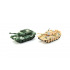 Teddies Tank plast 16cm asst 2 barvy