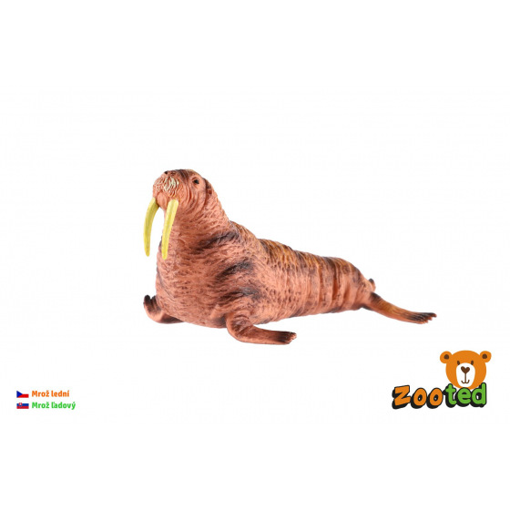 Mrož lední zooted plast 14cm 