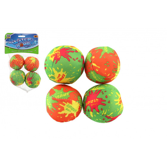 Teddies Wasserbomben 4 Stück Stoff 7cm im Netz