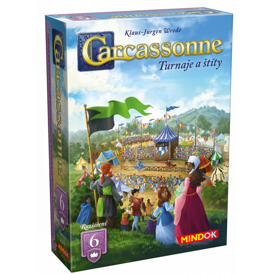 Mindok Carcassonne rozšíření 6: Turnaje a štíty